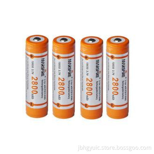 3.7V 2800mAh lithium ion rechargeable batteries for power b